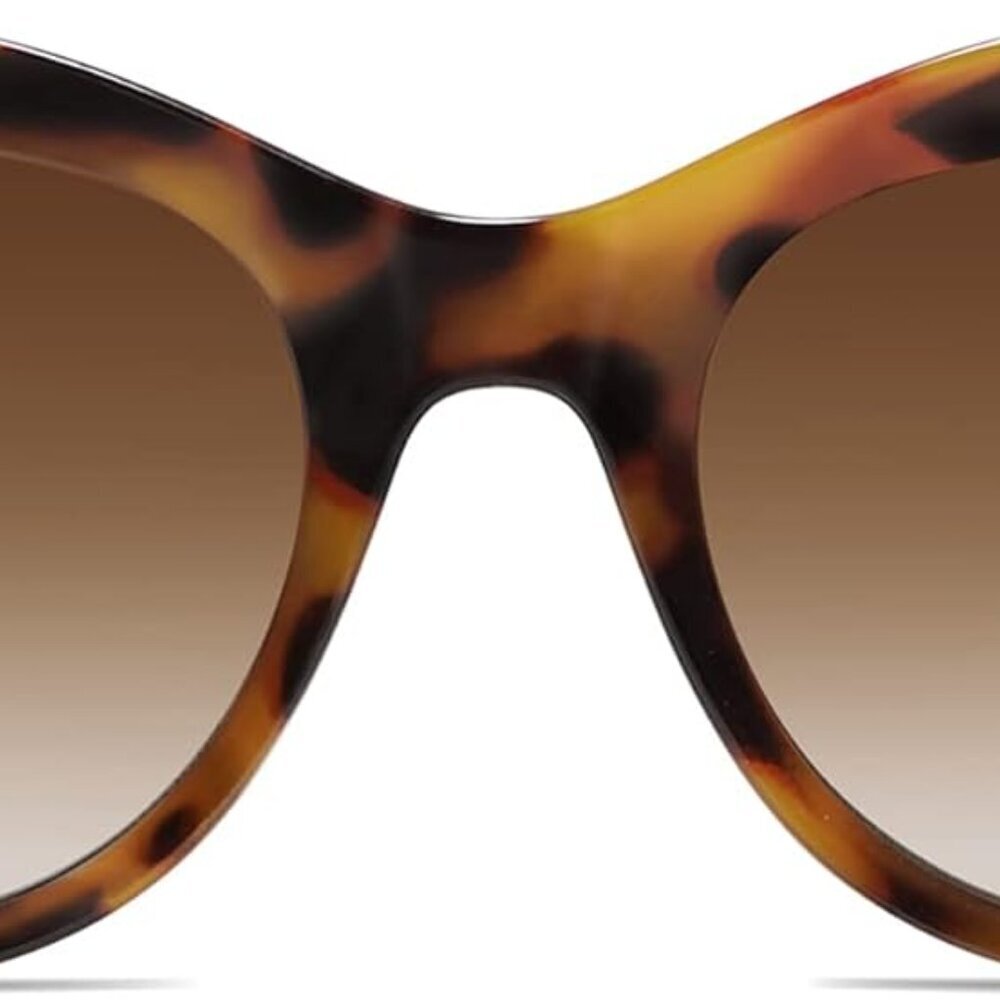 Trendy Polarized Sunglasses for Women,Retro Cat Eye Womens Sun Glasses